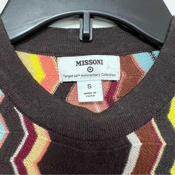 NWT Missoni for Target Zig Zag Chevron Casual Sweater Sweater Dress - Picture 8 of 8